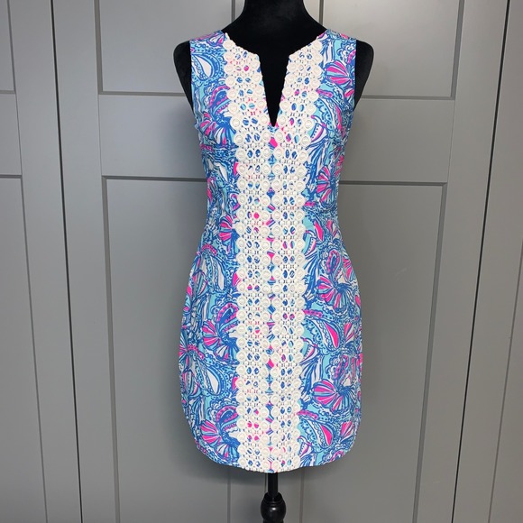 Lilly Pulitzer Dresses & Skirts - Lilly Pulitzer My Fans Target 20th Anniversary Dress Multicolor Paisley V Neck 4